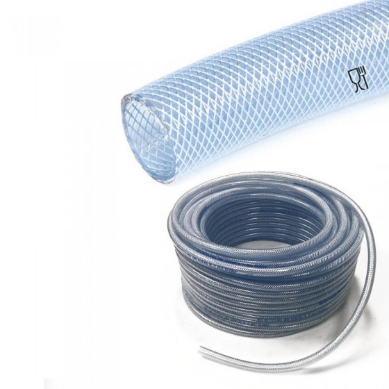 PVC slang met inlage | inwendig 13mm | uitwendig 20mm