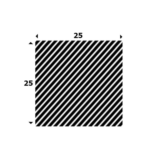 EPDM Mosrubber vierkant snoer 25mm x 25mm EPDM Mosrubber vierkant snoer 25mm x 25mm