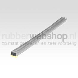 Kroonband / Tochtstrip wit dikte 4 mm breedte 9 mm
