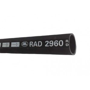 Radiateurslang Ø 28mm binnen | Ø 36mm buiten | Buigstr. 280mm | 1000mm lengte