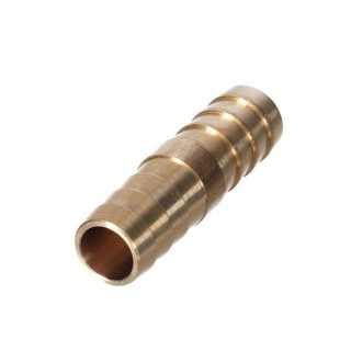 Messing Slangverbinder 10mm, zware uitvoering Per stuk