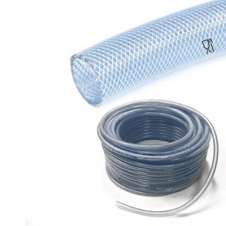 PVC slang met inlage inwendig 4mm uitwendig 8mm