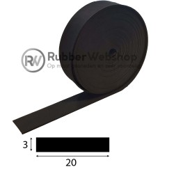 Rubberband 3x20mm EPDM...