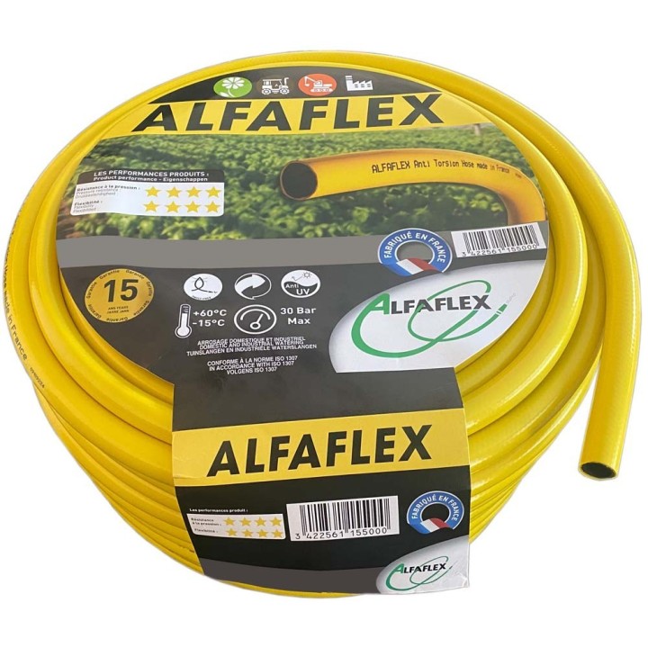 Professionele Kunststof Alfaflex waterslang 40x51mm