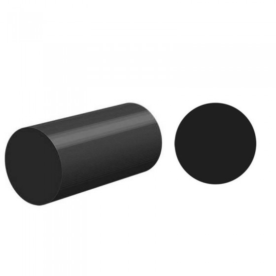 Oliebestendig NBR Rubber rond snoer zwart Ø 2mm Hardheid 70+/-5 Shore A  Verkoop per rol of afsnijding