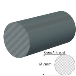 EPDM Mosrubber Snoer | Ø 7mm