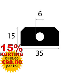 Volrubber luikenpakking...