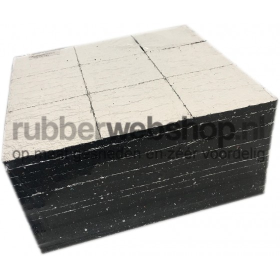 Tegeldragers aluminium backing 100mm x 200mm 10mm dikte