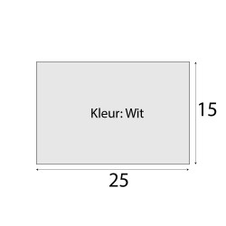 Wit siliconen mosrubber...