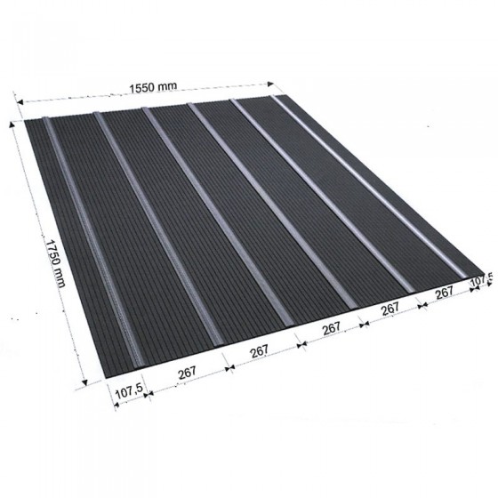 Wens moeder circulatie Oploopmat met Nylon inlage |155cm lengte | 175cm breedte