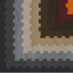 alle kleuren puzzel tegels