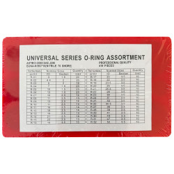 O-ringen | Assortimentsbox D - NBR Nitril Oliebestendig | 285 ringen | 24 maten