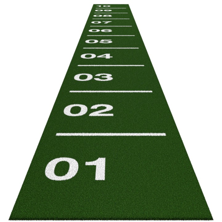 sprinttrack kunstgras groen