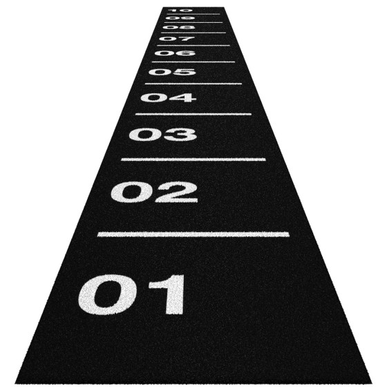 sprinttrack kunstgras zwart