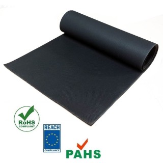 Fijnrib rubber vloer 3mm dik 40,5cm breed