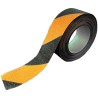 Premium zelfklevende veiligheidstape/antisliptape zwart/geel 50mm breed - 10m lengte